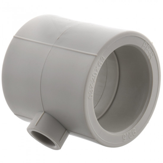 Трійник редукційний 63x20x63 PPR Koer K0051.PRO (KP0060)