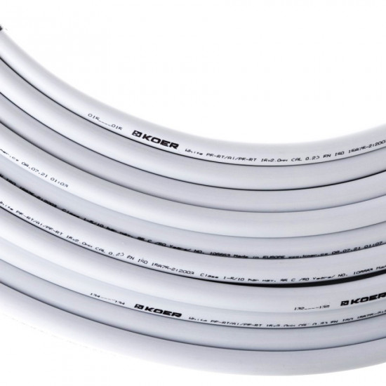 Труба металопластикова KOER 16*2,0 (200 м) (KR3091)