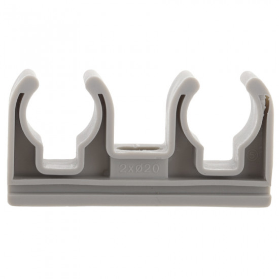 Двойное крепление для PPR трубы 20 Koer K0080.PRO (KP0096)