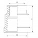 Муфта редукционная 1"x2" Koer KF.C1020 (KF0025)