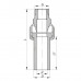 Розбірне різьбове з'єднання НР 20x1 / 2M PPR KOER K0237.PRO (KP2602)