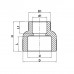 Муфта редукционная ВВ 90x75 PPR KOER K0214.PRO (KP2579)