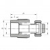 Муфта с евроконусом и накидной гайкой 20x3 /4 PPR Koer K0240.PRO (KP2606)