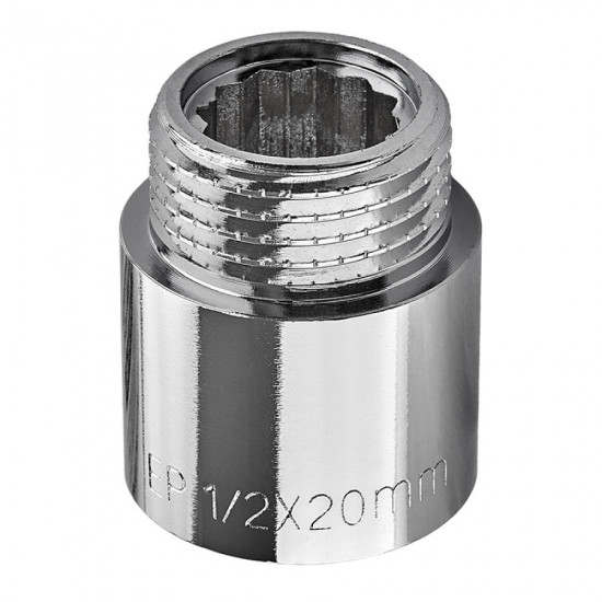 Под Extension Europroduct EP.E020.Chr - 1/2"MF-20мм хром (EP6123)