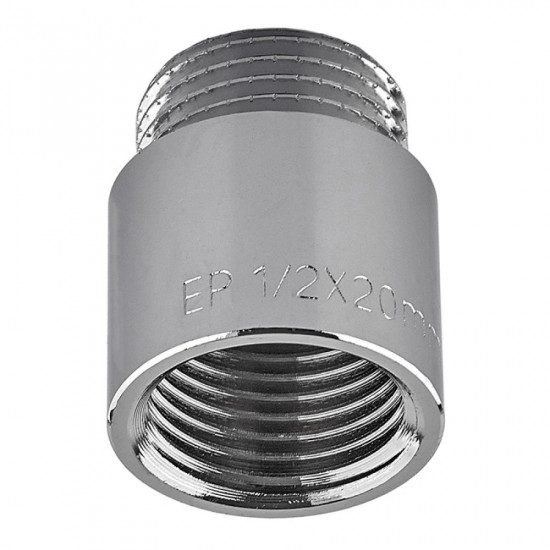 Под Extension Europroduct EP.E020.Chr - 1/2"MF-20мм хром (EP6123)