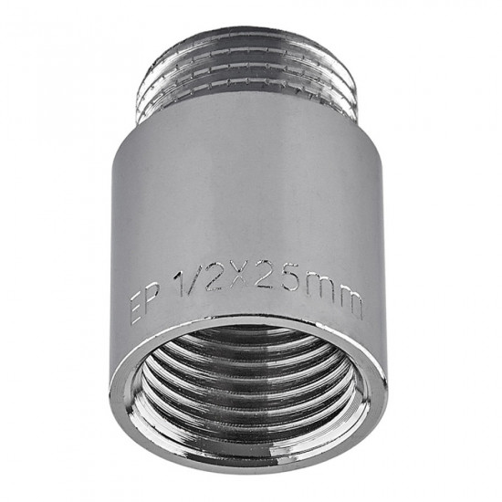 Подовжитель Europroduct EP.E025.Chr - 1/2"MF-25мм хром (EP6124)