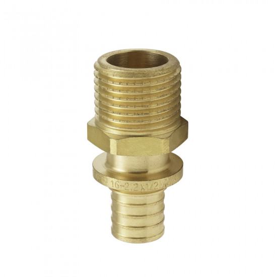 Перехідник з ЗР Koer KA.A06M-16 - 16(2.2mm) x 1/2"M (KR4849)