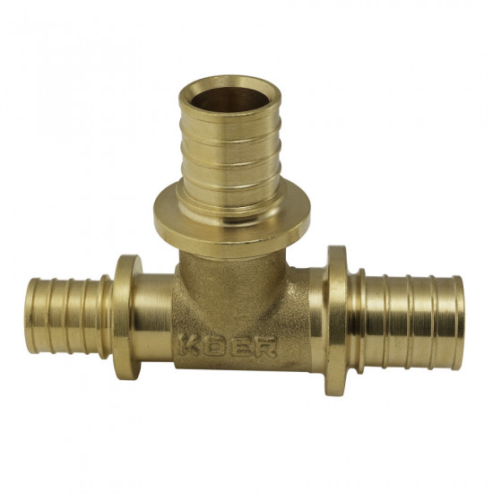 Трійник перехідний Koer KA.T20-20-16 - 20(2.8mm) x 20(2.8mm) x 16(2.2mm) (KR4889)