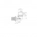 Кутник перехідний із ЗР Koer KA.L06M-20 - 20(2.8mm) x 1/2"M (KR4875)