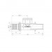 Трійник перехідний з ВР Koer KA.T25-08F-25 - 25(3.5mm) x 3/4"F x 25(3.5mm) (KR4896)