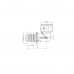 Кутник перехідний з ВР Koer KA.L06F-20 - 20(2.8mm) x 1/2"F (KR4878)