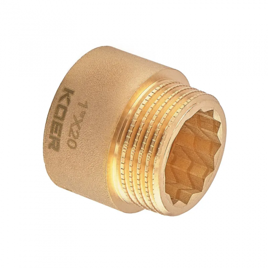 Подовжувач Koer KF.E10-20.WN - 1"-20мм без нікелю (KR5670)