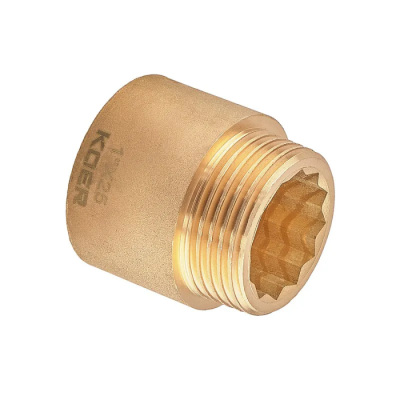 Подовжувач Koer KF.E10-25.WN - 1"-25мм без нікелю (KR5671)