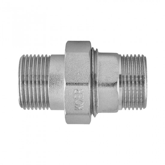 Згін разъёмный с наружной резьбой Koer KR.344-20M - 3/4"MM (KR5691)