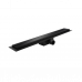 Душевой трап из нержавеющей стали Koer FD08-70x600-GLASS Black 70x600мм со стеклянной панелью (KR5140)