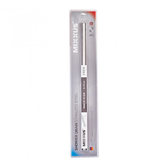 Душевой трап из нержавеющей стали SUS304 Mixxus drain-05-70-Slim (30x700 мм) (MI6166)