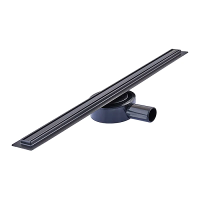 Душевой трап из нерж. стали SUS304 Mixxus Drain-05-60-Slim Black (30x600 мм) (Чёрный) (MI6169)