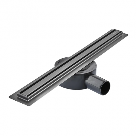 Душевой трап из нерж. стали SUS304 Mixxus Drain-05-50-Slim Black (30x500мм) (Черный) (MI6168)