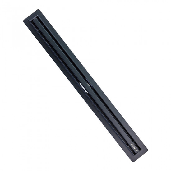 Душевой трап из нерж. стали SUS304 Mixxus Drain-05-50-Slim Black (30x500мм) (Черный) (MI6168)