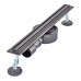 Душевой трап из нерж. стали SUS304 Mixxus Drain-05-50-Slim Black (30x500мм) (Черный) (MI6168)