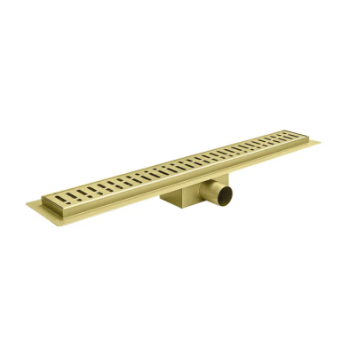 Душевой трап из нержавеющей стали SUS304 Koer FD35-70x600-Brushed Gold (AC0717)