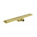 Душевой трап из нержавеющей стали SUS304 Koer FD35-70x600-Brushed Gold (AC0717)