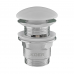 Донний клапан для умивальника з переливом Koer PW-03-11 1 1/4'' (кнопка) (KR3397)