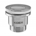 Донный клапан для раковины Koer PW-02-01 1 1/4'' (кнопка) (Цвет хром) (KR3399)