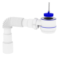 Сифон ZERIX SD-01 1 1/2" для душевого поддона с выпуском (ZX4956) Сифон ZERIX SD-01 1 1/2" для душевого поддона с выпуском (ZX4956)
