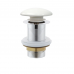 Донний клапан для раковини Mixxus POP-UP-09 WHITE 1 1/4'' СLICK-СLACK без переливу (AC3567)