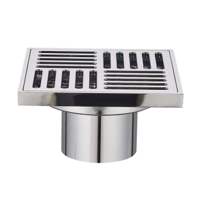 Душевой трап Koer FD11-100x100-180 (прямое отведение) (KR3415)