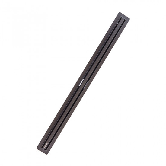 Душевой трап из нерж. стали SUS304 Mixxus Drain-05-70-Slim Black (30x700 мм) (Чёрный) (MI6170)