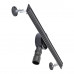 Душевой трап из нерж. стали SUS304 Mixxus Drain-05-60-Slim Black (30x600 мм) (Чёрный) (MI6169)