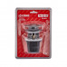 Донный клапан для умывальника с переливом Koer PW-03-05 1 1/4'' (кнопка) (Чёрный) (KR3396)