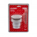 Донный клапан для умывальника Koer PW-01-03 1 1/4'' (кнопка) (Белый) (KR3402)