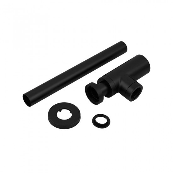 Сифон для раковини Koer BT-01-05 1 1/4'' (Чёрный) (KR3410)