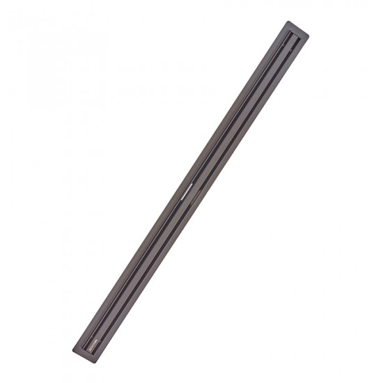 Душовий трап з нерж. сталі SUS304 Mixxus Drain-05-80-Slim Black (30x800мм) (Чорний) (MI6171)