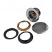 Донный клапан для ванны Koer PW-05-01 1 1/2'' (кнопка) (Цвет хром) (KR3406)