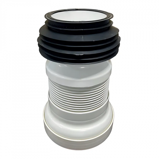 Гофротруба унітазна армована Mixxus GA-02-A 275 мм для чавунної каналізації d 110 мм (MI8179)