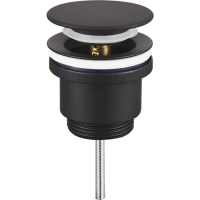 Донний клапан для раковини Koer PW-11-05 1 1/4''  універсальний (з/без перел) СLICK-СLACK (Колір чо