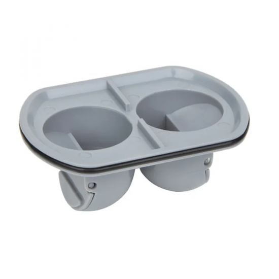 Затвор комбінований Koer FDS-03 для душового трапу з поворотною основою (AC0722)