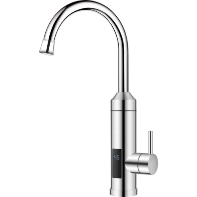 Водонагрівач проточний ZERIX ELW35-E 3,3 kW проточний, нерж. сталь (ZX5576)