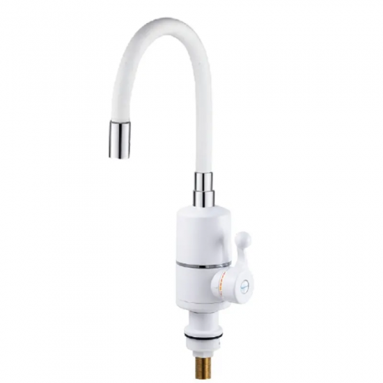 Проточный водонагреватель Zerix ELW06-F-WHITE 3,3 kW силиконовый литье, на мойку (ZX5857)