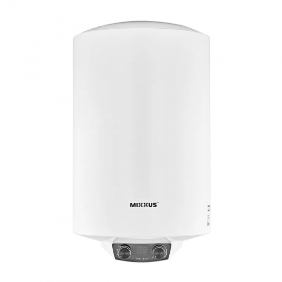 Водонагрівач "Циліндр" MIXXUS EWH-08080 ROUND DRY накопичувальний 80 л, сухий тен 2 kW (WH0609)