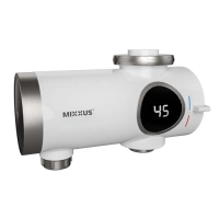 Водонагреватель проточный MIXXUS Electra 770-E 3,3 kW с креплением на вылив (MI6510)
