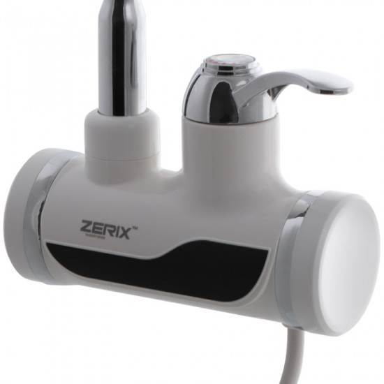 Проточний водонагрівач Zerix ELW02-EFWP (с индик. темп. и УЗО) (ZX2806)