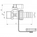 Кран дренажний 1/2'' Koer KR.1037 (KR2672) Кран дренажний 1/2'' Koer KR.1037 (KR2672)
