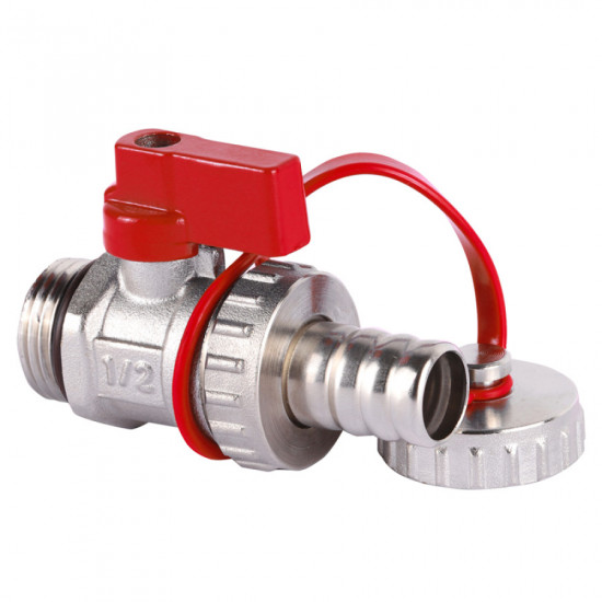 Кран дренажний 1/2'' Koer KR.1037 (KR2672) Кран дренажний 1/2'' Koer KR.1037 (KR2672)