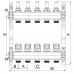 Колекторний блок з расxодомерамі Europroduct EP.S1110-12 1 "x12 (EP4988)