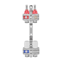 Коллекторный блок с расходомерами EUROPRODUCT EP.B3110-02-1”x2 (корп. латунь) (EP6190)